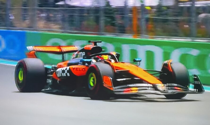 Piastri Fastest in One and Only Practice Session in Miami