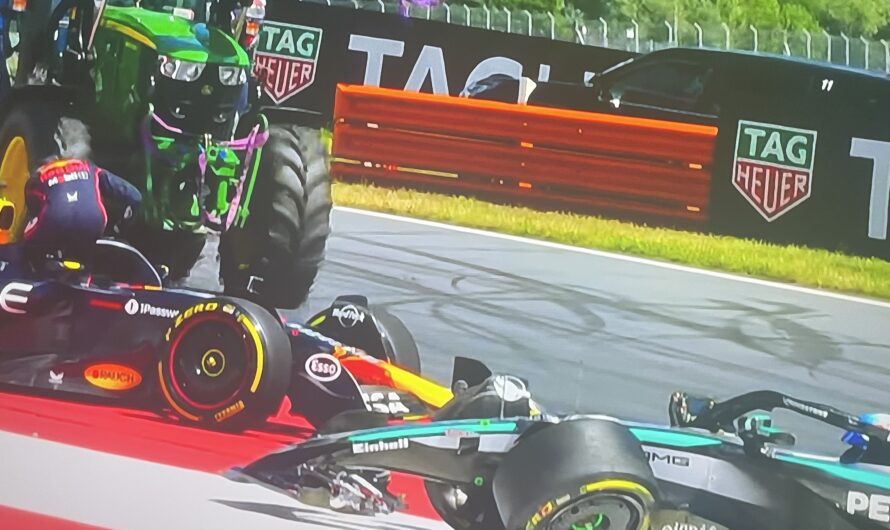 Antonelli Given a Three-Place Grid Penalty for Silverstone After Collision with Verstappen