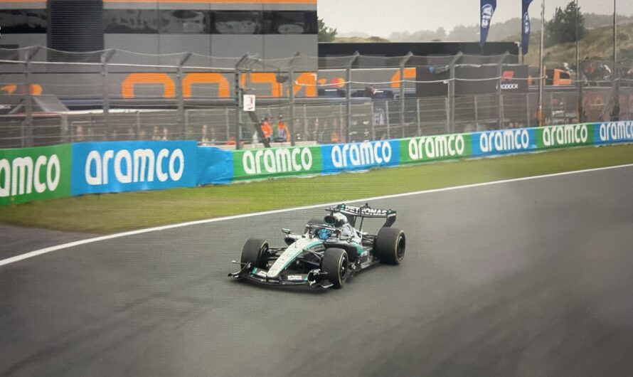 George Russell Wins Dutch Sprint as Leclerc Beats Norris to Second